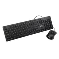 Teclado e mouse office com cabo Acer OCC300 na Inpower