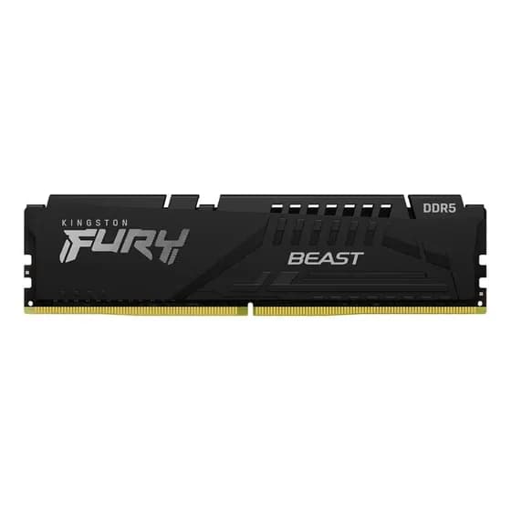 Memória Ram Kingston Fury Beast 8gb Ddr5, 5600mhz Cl40 na Mercado Livre