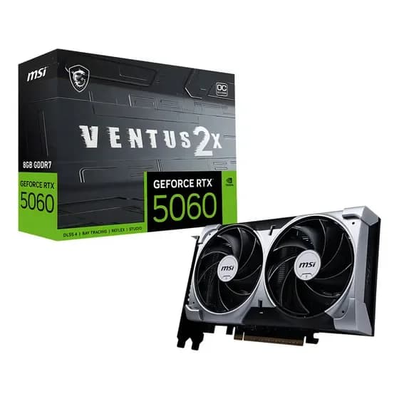 Placa De Vídeo Msi Nvidia Geforce Rtx 5060 8gb Oc Gddr7 na Mercado Livre