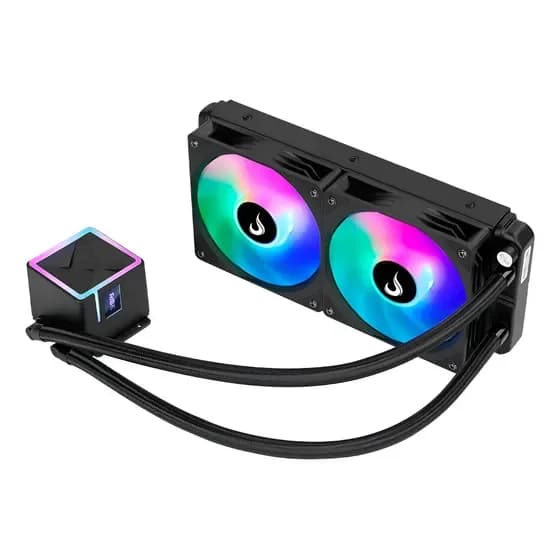 Water Cooler Rise Mode Black Rainbow 240mm Intel AMD na Mercado Livre