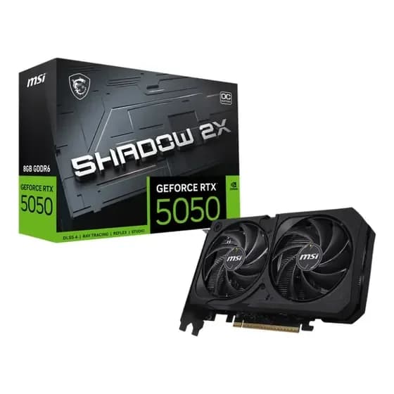 Placa de vídeo Geforce Rtx 5050 8gb Msi Shadow 2x Oc na Mercado Livre
