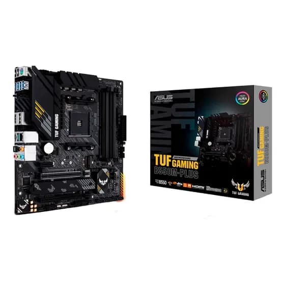 Placa Mãe Asus Tuf Gaming B550m-plus Ddr4 AMD Am4 mATX RGB por R$ 632,00 na Mercado Livre