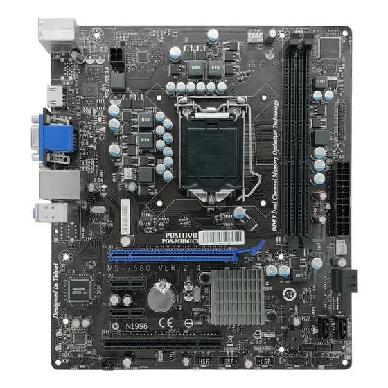 Placa Mãe Intel 1155 H61 Msi Pos - Nova! - P/ I3, I5 E I7 na Mercado Livre