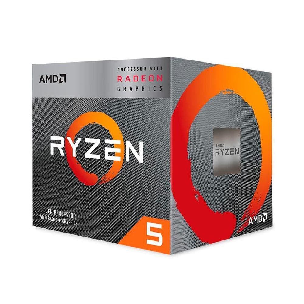 Processador AMD Ryzen 5 3400G Box AM4 3.7GHz 4 Cores 8 Threads 6MB c/Cooler Vega 11 por R$ 476,91 na gigantec