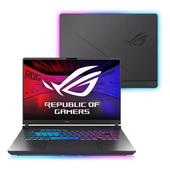 Notebook ASUS ROG Strix G16 NVIDIA GeForce RTX 5060 Intel Core i9 14900HX 2,2 GHz 16GB Ram 512GB SSD Windows 11 Home Tela 16" 240Hz Eclipse Gray - G615JMR-S5001W por R$ 11.429,00 na Mercado Livre