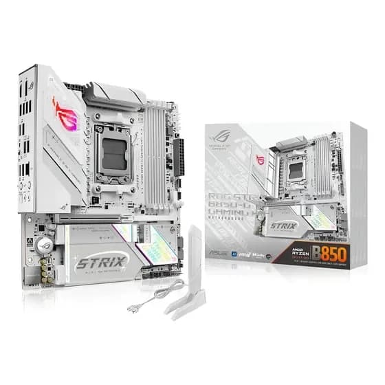 Placa Mãe Asus Rog Strix B850-g Gaming Wifi 90mb1m30-m0eay0 Branco por R$ 2.199,00 na Mercado Livre