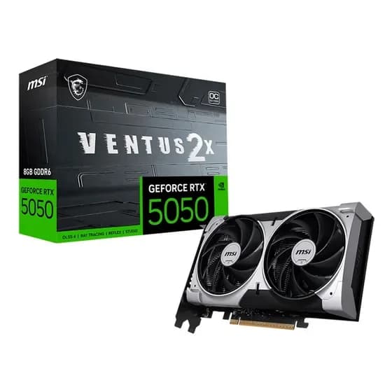 Placa De Vídeo Nvidia Geforce Msi Rtx5050 8gb Ventus 2x Oc por R$ 1.869,00 na Mercado Livre