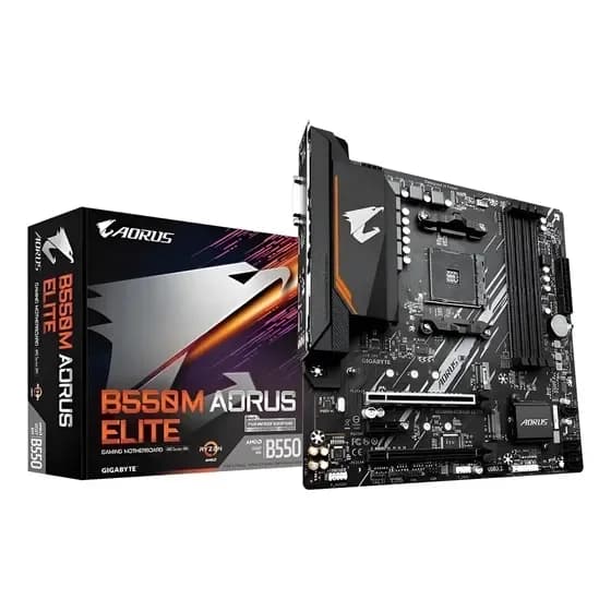 Placa-mãe Gigabyte Amd Am4 B550m Aorus Elite 4x Ddr4 Matx na Mercado Livre