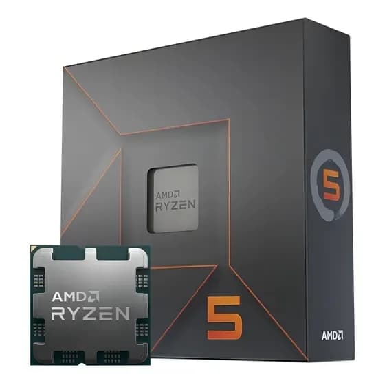 Processador gamer AMD Ryzen 5 7600X 100-100000593WOF de 6 núcleos e 5.3GHz de frequência com gráfica integrada por R$ 1.230,00 na Mercado Livre