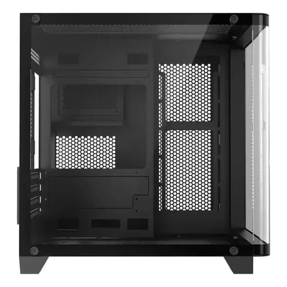 Gabinete Gamer Kalkan Midgard Curve Aquário Micro-atx Preto por R$ 207,32 na Mercado Livre