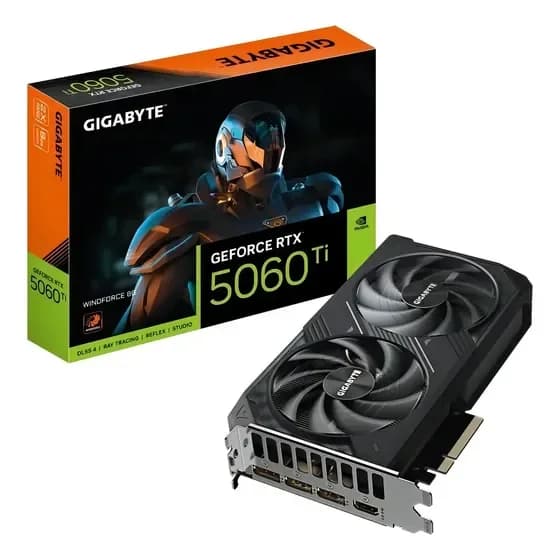 Placa Vídeo Gigabyte Geforce Rtx5060 Ti Windforce 8gb Gddr7 por R$ 3.139,00 na Mercado Livre