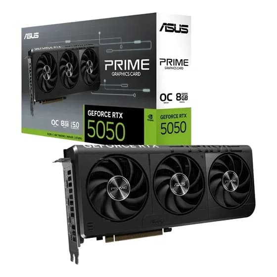 Placa Gráfica Asus Prime Nvidia Geforce Rtx 5050 Oc, 8 Gb por R$ 1.917,00 na Mercado Livre