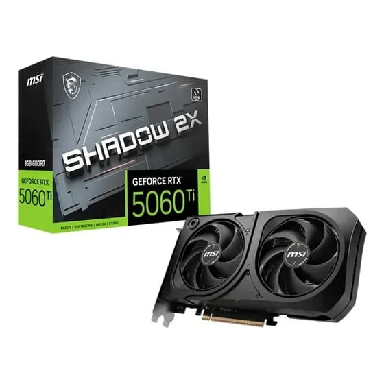 Placa De Video Geforce Nv Msi Rtx5060ti 8g Shadow 2xoc Plus por R$ 3.318,00 na Mercado Livre