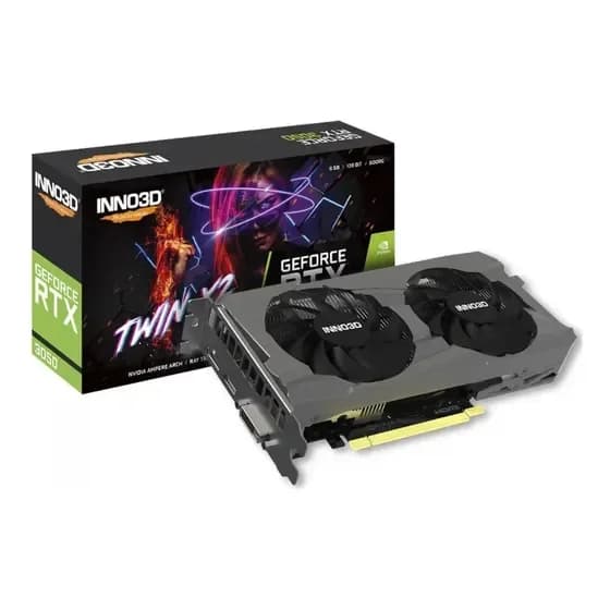 Placa De Vídeo Inno3d Geforce Rtx 3050 Twin X2 V2 6gb Gddr6 na Mercado Livre