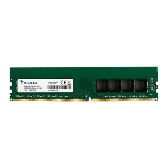 Memória RAM Adata de 8GB U-DIMM DDR4 3200Mhz AD4U32008G22-SGN por R$ 453,70 na Mercado Livre