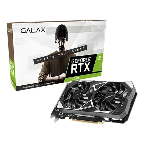 Placa de Vídeo Galax GeForce RTX 3050 6GB GDDR6 8K PCI-Express 4.0 por R$ 1.579,00 na Mercado Livre