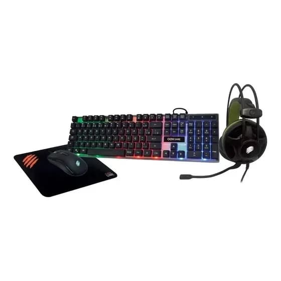 Kit Teclado e Mouse Gamer OEX TM304 USB 2400 dpi Preto Retroiluminação Rainbow por R$ 173,15 na Mercado Livre