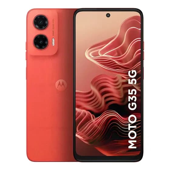 Smartphone Motorola Moto G35 5g - 256gb 12gb (4gb Ram+8gb Ram Boost) E Camera 50mp Com Ai Nfc Tela 6.7 Com Superbrilho - Coral - Vegan Leather por R$ 899,10 na Mercado Livre