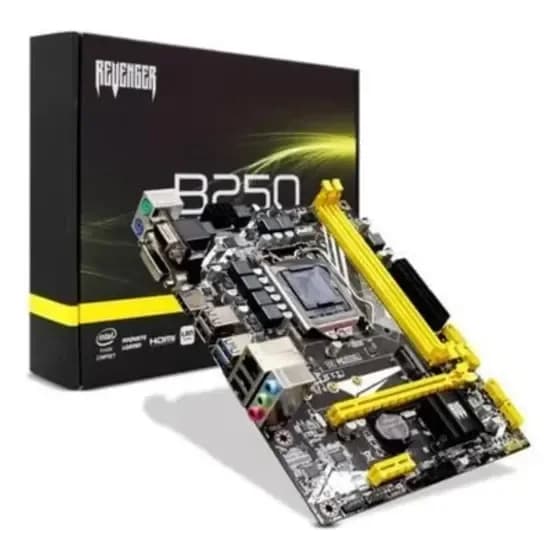 Placa Mãe B250 Para Processador Intel 6/7/8/9 Gen Lga 1151 na Mercado Livre
