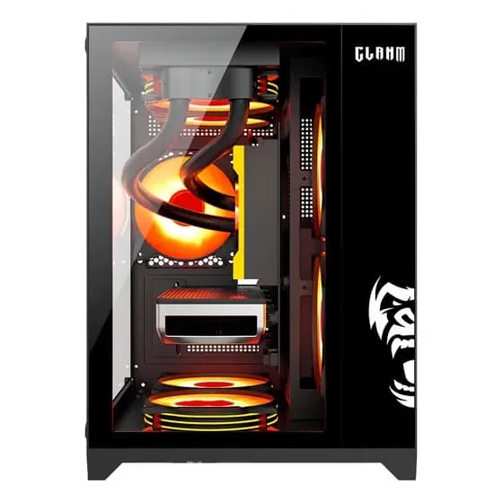 Gabinete Gamer Aquario Clanm Grodd Night Lateral de Vidro Temperado por R$ 183,45 na Mercado Livre