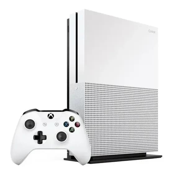 Console Microsoft Xbox One S 1TB Branco - Excelente (Recondicionado) por R$ 1.300,00 na Mercado Livre