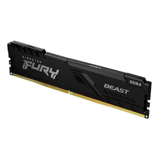 Memoria RAM Kingston Fury Beast 8GB DDR4 3200mhz KF432C16BB/8 Cor Preto por R$ 437,00 na Mercado Livre