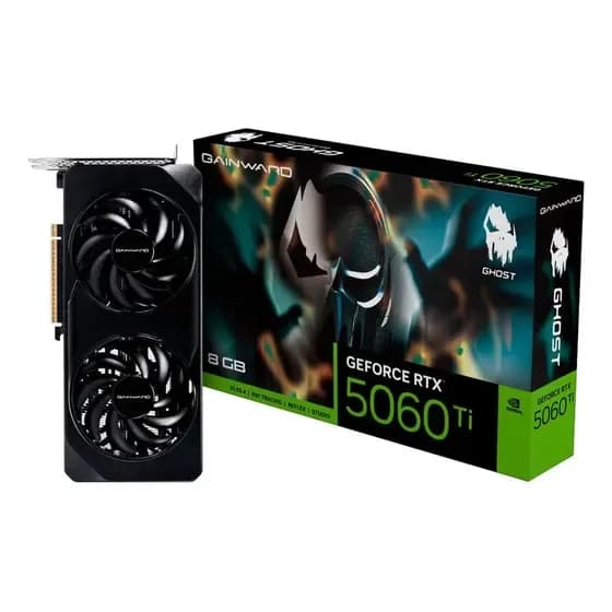 Placa De Video Gainward Geforce Rtx 5060 Ti Ghost 8gb Gddr7 por R$ 3.269,00 na Mercado Livre