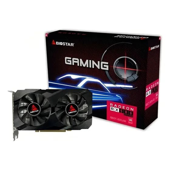 Placa de Vídeo Biostar AMD Radeon RX 580 8GB GDDR5 256 Bit Gamer VA5815RF82 por R$ 837,22 na Mercado Livre