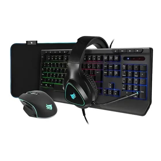 Kit Gamer Pichau Netuno 4x1, Teclado+mouse+headset+mousepad Cor do mouse Preto Cor do teclado Preto por R$ 225,18 na Mercado Livre