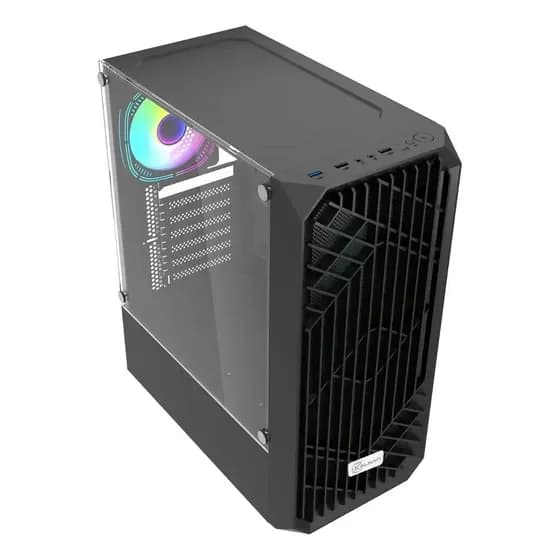 Gabinete Gamer Alfern Lite Klk088 Atx Mid Tower Preto Kalkan Preto por R$ 129,54 na Mercado Livre
