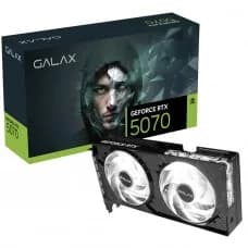 Placa de Vídeo Galax NVIDIA GeForce RTX 5070 1-Click OC, 12GB, GDDR7, DLSS, Ray Tracing, 57NON7MDBROC por R$ 4.179,99 na Terabyte