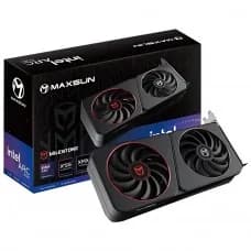 Placa De Vídeo Maxsun Intel Arc B580 Milestone, 12GB, GDDR6, Xe2, Ray Tracing por R$ 1.899,99 na Terabyte