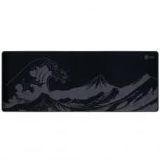 Mousepad Gamer Ninja Wave, Control, Grande, 800x300mm, Preto, GN-MP-WVCEB por R$ 16,99 na Terabyte