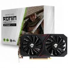 Placa de Vídeo Gamer Ninja NVIDIA GeForce GTX 1660 Super Ronin, 6GB, GDDR6, 192bit, GN-PV-NVGTX1660S6D6 por R$ 999,99 na Terabyte
