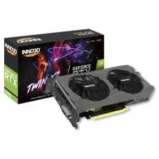Placa de Vídeo INNO3D GeForce RTX 3050 TWIN X2 V2, 6GB, GDDR6, DLSS, Ray Tracing, N30502-06D6-1880VA60 por R$ 1.269,99 na Terabyte