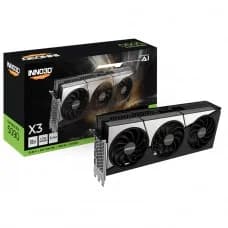 Placa de Vídeo INNO3D NVIDIA GeForce RTX 5090 X3, 32GB, GDDR7, DLSS, Ray Tracing, N50903-32D7-17593928 por R$ 19.999,99 na Terabyte