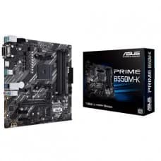 Placa Mãe ASUS Prime B550M-K, Chipset B550, AMD AM4, mATX, DDR4, 90MB14V0-M0EAY0 por R$ 499,99 na Terabyte