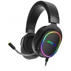 Headset Gamer SuperFrame, VELKA, 7.1 Surround, RGB, USB, Black por R$ 109,99 na Terabyte