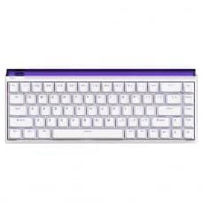 Teclado Magnético Gamer Madlions NANO68 Pro, RGB, Switch Gateron Jade Esport Pro, ANSI, Branco/Roxo por R$ 459,99 na Terabyte