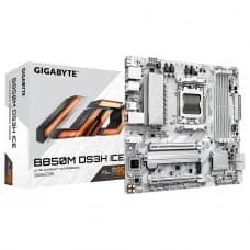 Placa Mãe Gigabyte B850M DS3H ICE, Chipset B850, AMD AM5, M-ATX, DDR5 por R$ 999,99 na Terabyte
