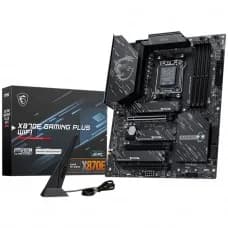 Placa Mãe MSI X870E Gaming PLUS WIFI, Chipset X870E, AMD AM5, ATX, DDR5 por R$ 1.899,99 na Terabyte