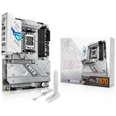 Placa Mãe Asus ROG Strix X870-A Gaming WiFi, Chipset X870, AMD AM5, ATX, DDR5, White, 90MB1IF0-M0EAY0 por R$ 2.599,99 na Terabyte