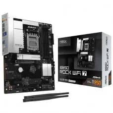 Placa Mãe ASRock B850 Rock WiFi 7, Chipset B850, AMD AM5, ATX, DDR5 por R$ 1.199,99 na Terabyte