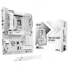 Placa Mãe ASRock B860 Challenger WiFi White, Chipset B860, Intel LGA 1851, ATX, DDR5, Branco por R$ 1.199,99 na Terabyte