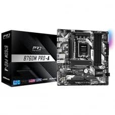 Placa Mãe ASRock B760M Pro-A, Chipset B760, Intel LGA 1700, mATX, DDR5 por R$ 849,99 na Terabyte