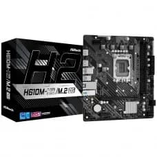 Placa Mãe ASRock H610M-H2/M.2 D5, Chipset H610, Intel LGA 1700, mATX, DDR5 por R$ 399,99 na Terabyte