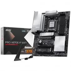 Placa Mãe MSI PRO X870E-P WiFi, Chipset X870E, AMD AM5, ATX, DDR5 por R$ 1.699,99 na Terabyte