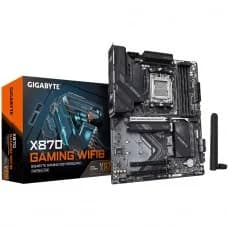 Placa Mãe Gigabyte X870 Gaming WiFi6, Chipset X870, AMD AM5, ATX, DDR5 por R$ 1.599,99 na Terabyte