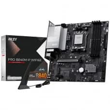 Placa Mãe MSI PRO B840M-P WiFi6E, Chipset B840, AMD na Terabyte