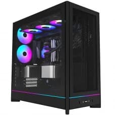 Gabinete Gamer Montech HS01 PRO, ARGB, Mid Tower, ATX, Sem Fonte, Com 5 Fans, Preto por R$ 599,99 na Terabyte
